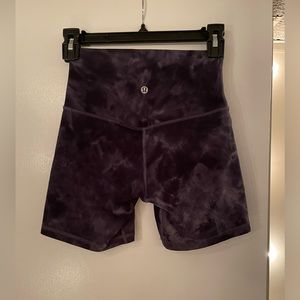 Lululemon Align High Rise Lined Short 6”